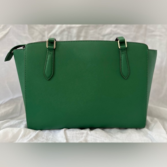 Tory Burch Green Tote Bag - Picture 2 of 7
